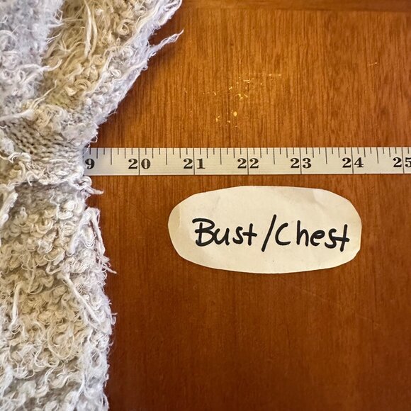 Free People Textured Knit Button-Up Cardigan Sweater S Gray - Picture 3 of 6